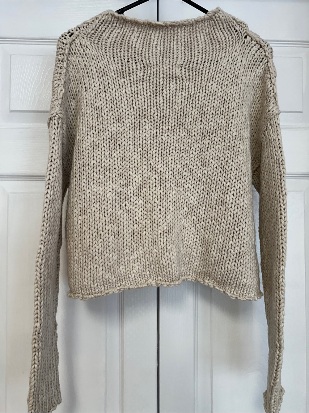 Free People XS Women’s Cropped Knit Sweater NWT